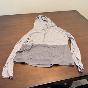 L.L. Bean Gray and Dark Gray Hoodie